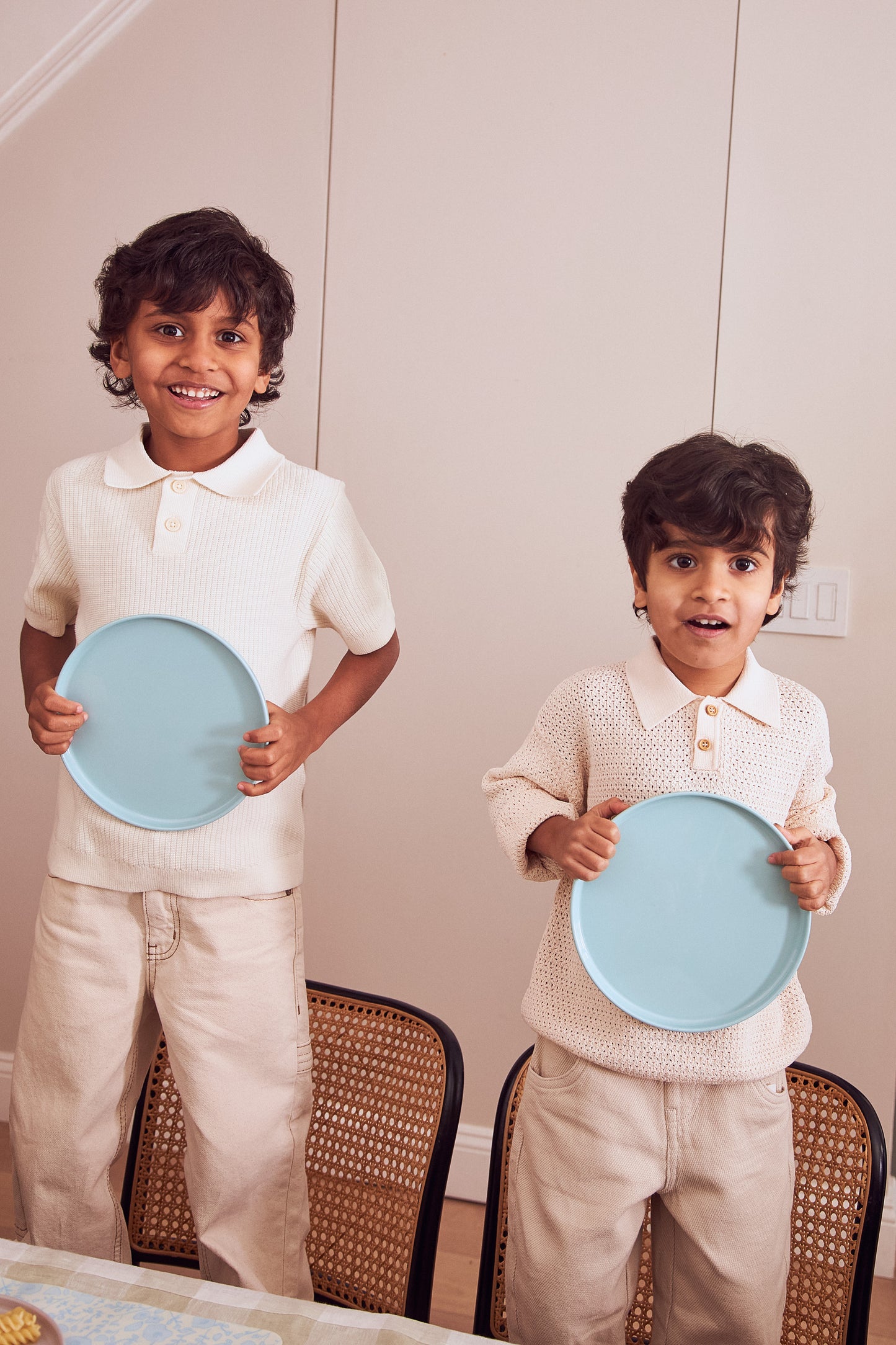 4 Plate Set | Seafoam