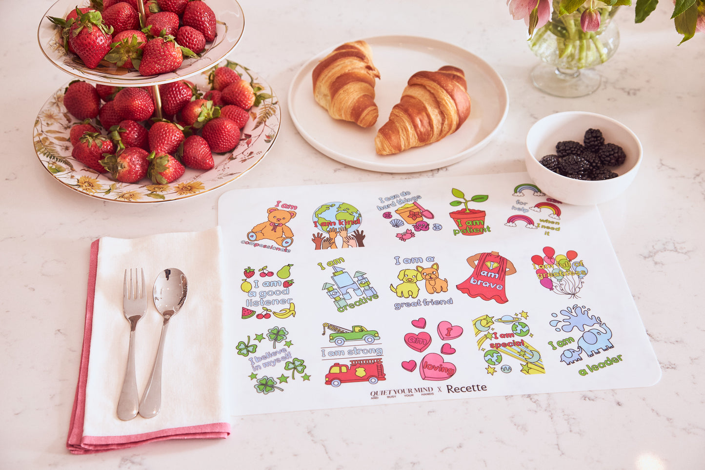 Placemat | Recette x Quiet Your Mind