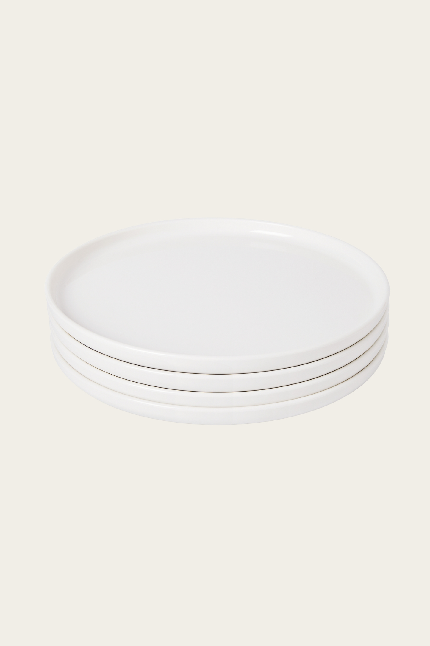 4 Plate Set | Ivory