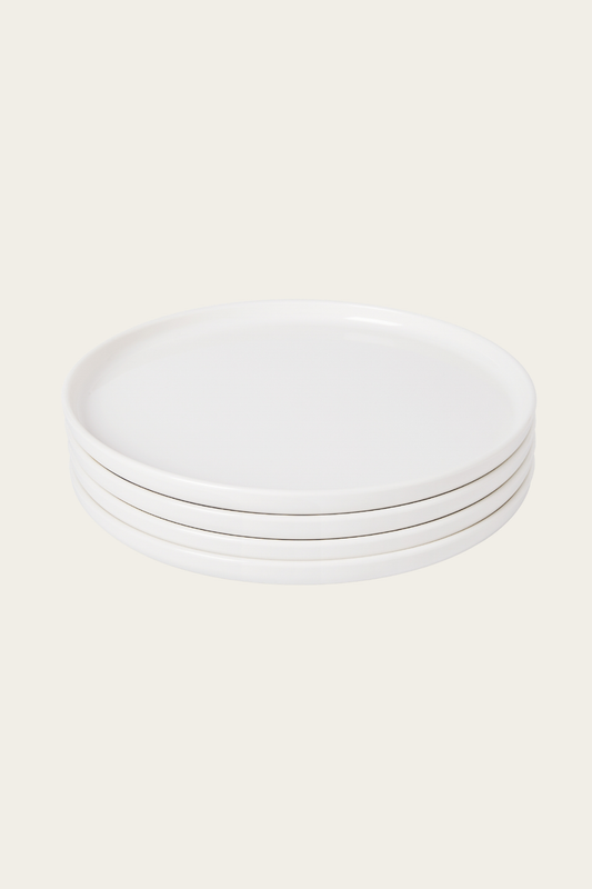 4 Plate Set | Ivory